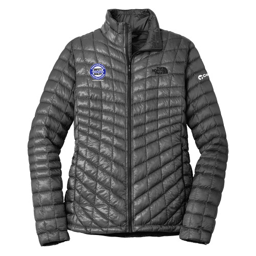 The North Face Womens Grey Thermoball Trekker Jacket-Performance Insulation Contractors