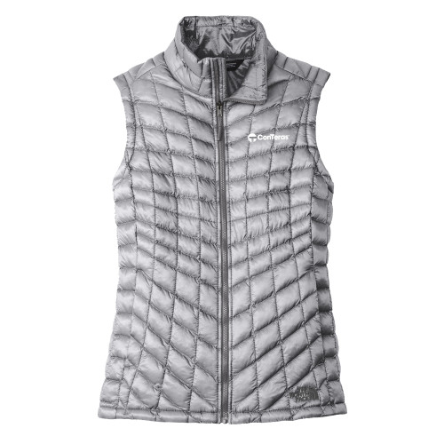 The North Face Womens Thermoball Grey Trekker Vest-ConTeras Industrial Group