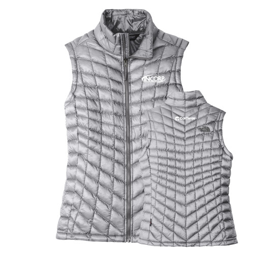 The North Face Womens Thermoball Grey Trekker Vest-Incorp