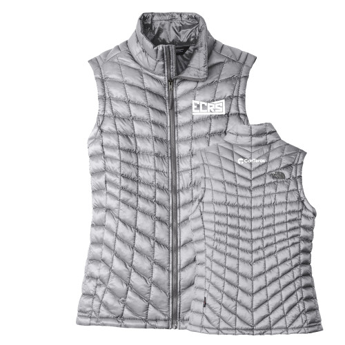 The North Face Womens Thermoball Grey Trekker Vest-ECRS