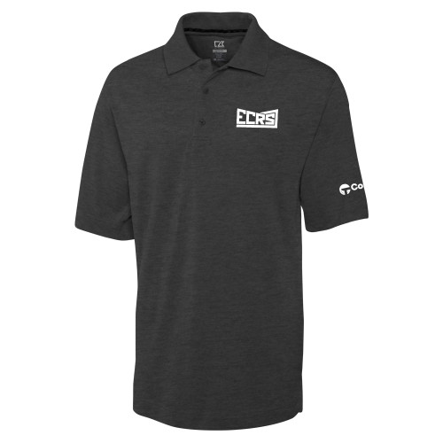 C&B Charcoal Advantage TriBlend Pique Polo-ECRS