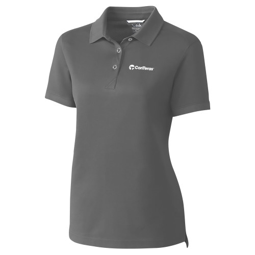 C&B Womens Charcoal Championship Polo-ConTeras Industrial Group