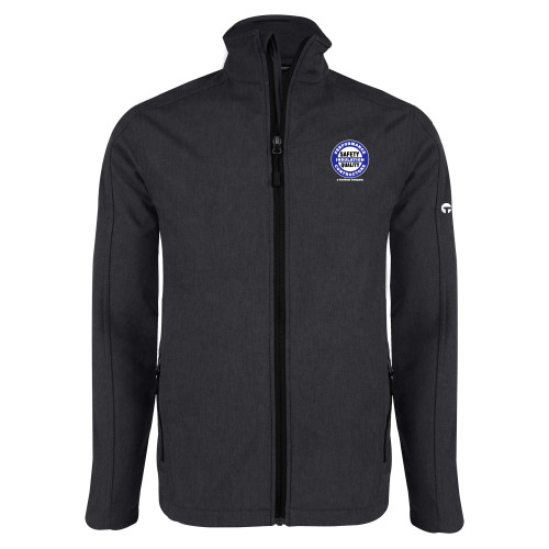Charcoal Heather Softshell Jacket-Performance Insulation Contractors