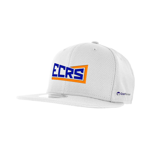 New Era White Diamond Era 9Fifty Snapback Hat-ECRS ConTeras CoBrand