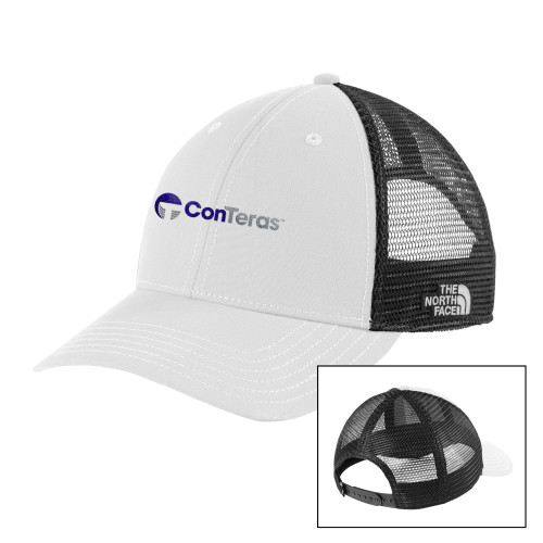 The North Face Vintage White/Grey Ultimate Trucker Hat-ConTeras Industrial Group