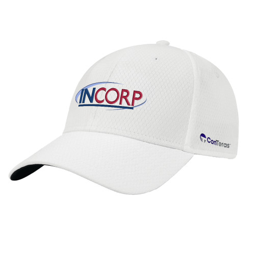Callaway Performance White Front Crest Hat-Incorp ConTeras CoBrand