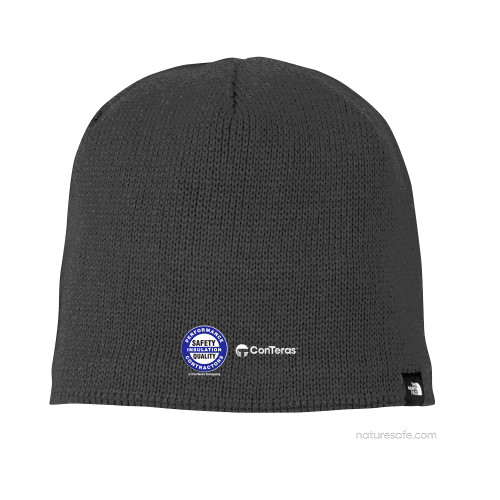 The North Face Black Mountain Beanie-Performance Insulation Contractors ConTeras CoBrand