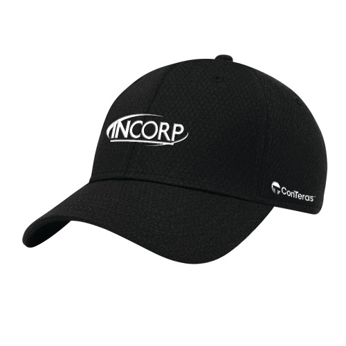 Callaway Performance Black Front Crest Hat-Incorp ConTeras CoBrand