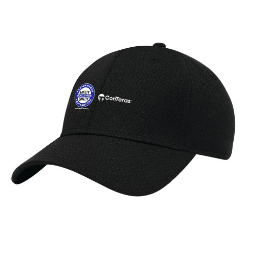 Callaway Performance Black Front Crest Hat-Performance Insulation Contractors ConTeras CoBrand