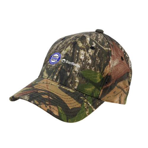 Mossy Oak Camo Structured Adjustable Cap-Performance Insulation Contractors ConTeras CoBrand