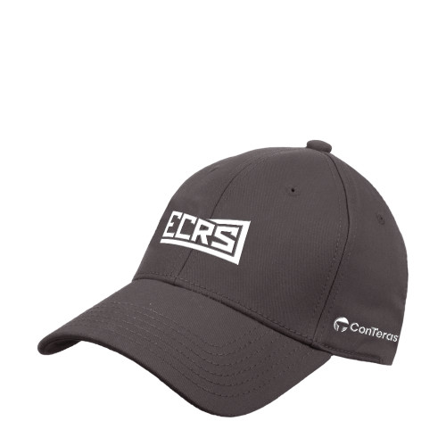 Charcoal Structured Adjustable Pro Style Hat-ECRS ConTeras CoBrand