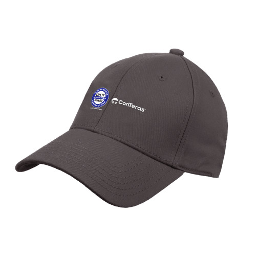 Charcoal Structured Adjustable Pro Style Hat-Performance Insulation Contractors ConTeras CoBrand