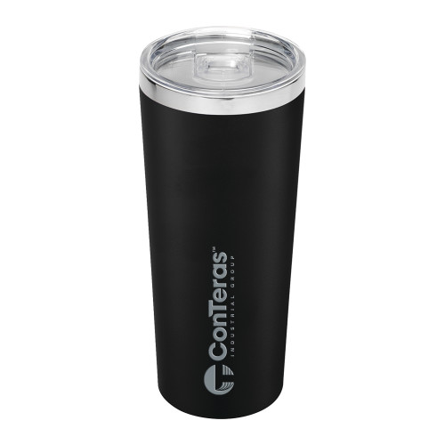 Thor Vacuum Insulated Black Tumbler 22oz-ConTeras Industrial Group Engraved