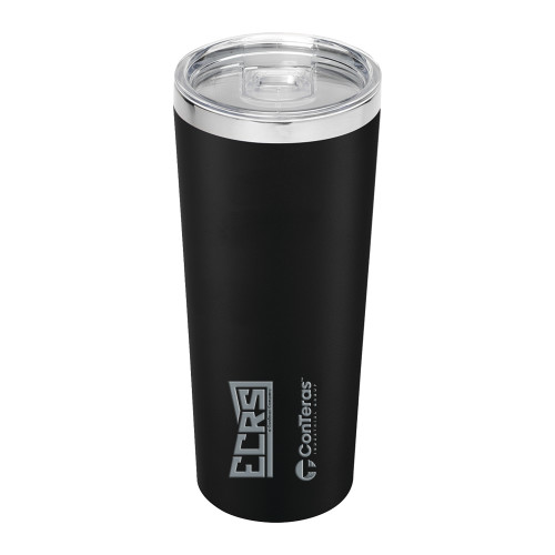 Thor Vacuum Insulated Black Tumbler 22oz-ECRS ConTeras Cobrand Engraved