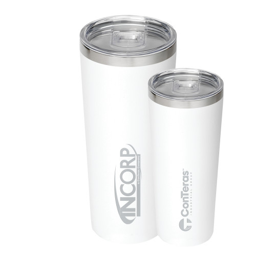 Thor Vacuum Insulated White Tumbler 22oz-Incorp Engraved