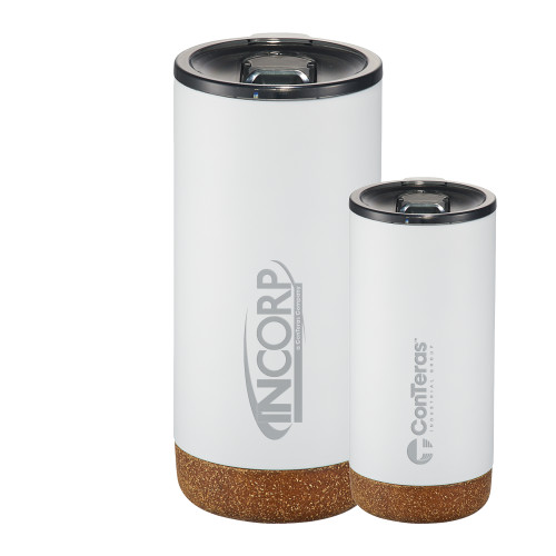 Valhalla Vacuum Insulated White Tumbler 16oz-Incorp Engraved