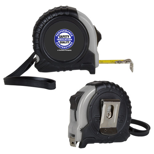 Journeyman Locking 10 Ft. Silver Tape Measure-Performance Insulation Contractors