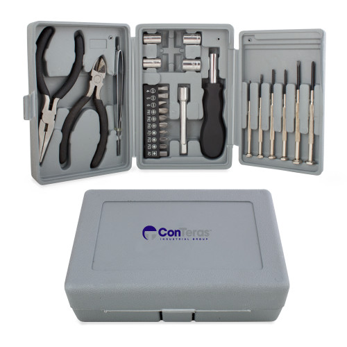 Compact 26 Piece Deluxe Tool Kit-ConTeras Industrial Group