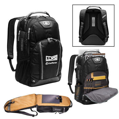 OGIO Black Bolt Backpack-ECRS ConTeras CoBrand