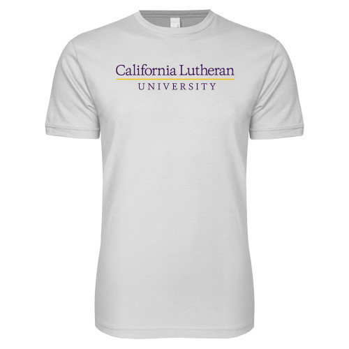  Next Level White SoftStyle T Shirt - Cal Lutheran Institutional