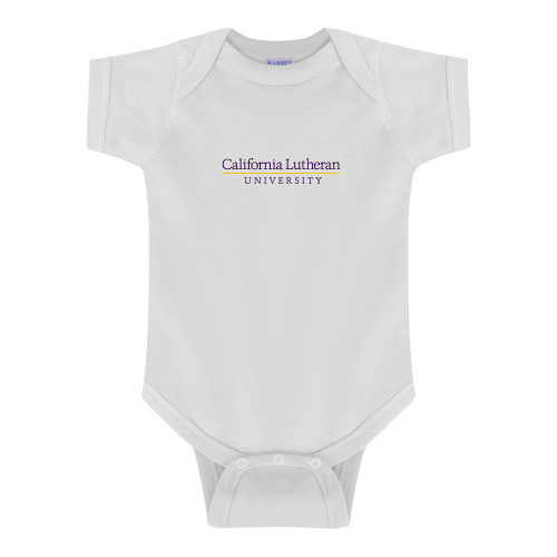  White Infant Onesie - Cal Lutheran Institutional