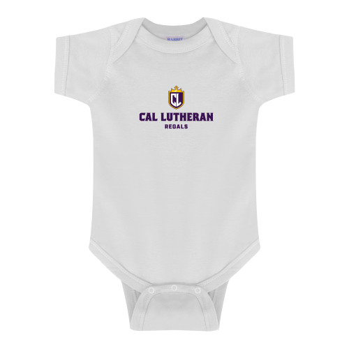  White Infant Onesie - Cal Lutheran Regals
