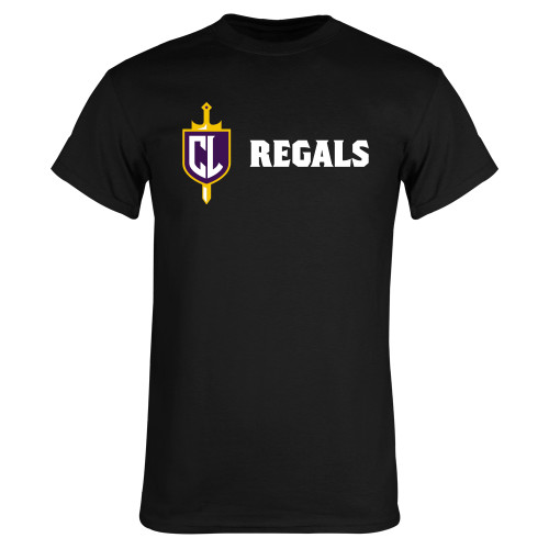  Black T Shirt - Shield and Crown Regals