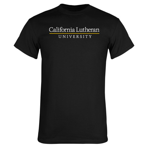  Black T Shirt - Cal Lutheran Institutional