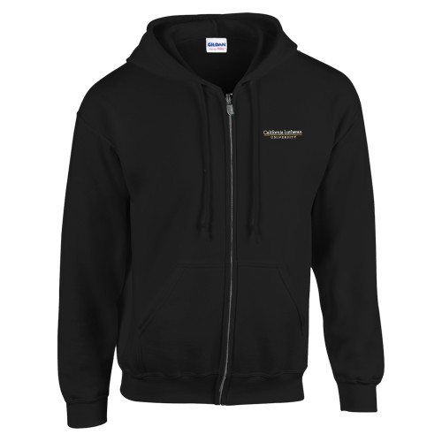  Black Fleece Full Zip Hoodie - Cal Lutheran Institutional
