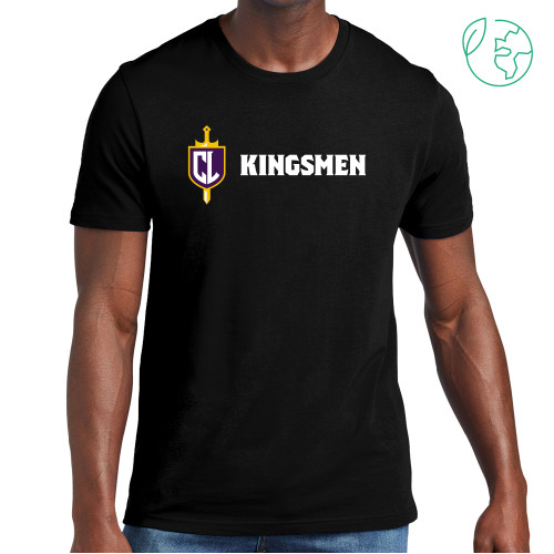  Allmade Black Organic Cotton Tee - Shield and Crown Kingsmen