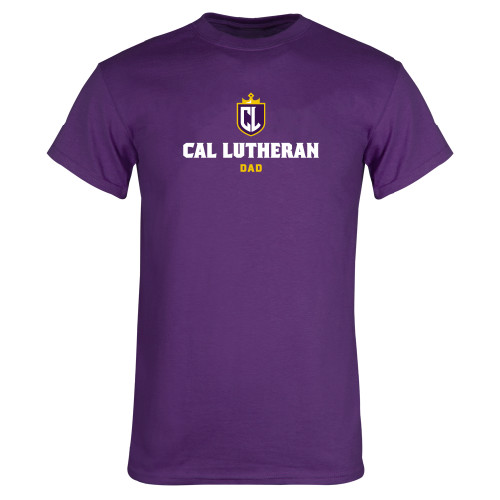  Purple T Shirt - Cal Lutheran Dad