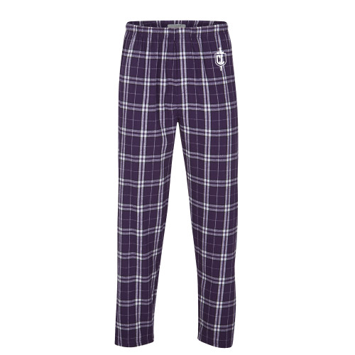  Boxercraft Heritage Purple Unisex Flannel Pajama Pant - CL Sword and Shield