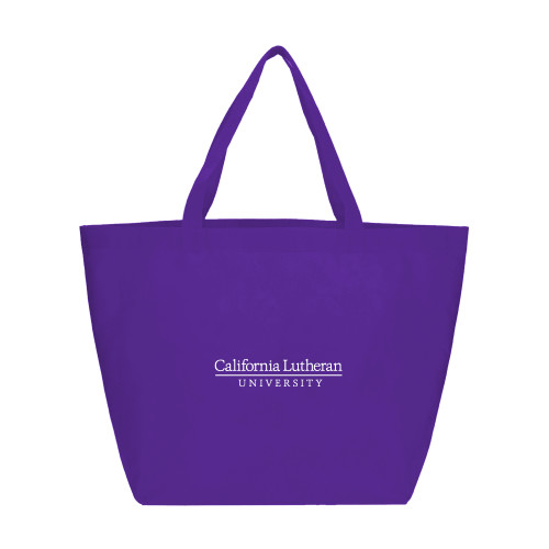  Yaya Non Woven Purple Shopper Tote - Cal Lutheran Institutional