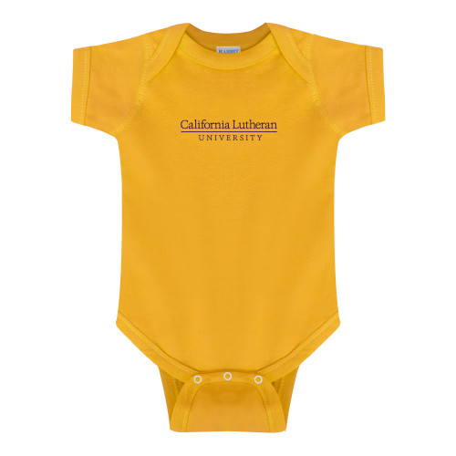  Gold Infant Onesie - Cal Lutheran Institutional