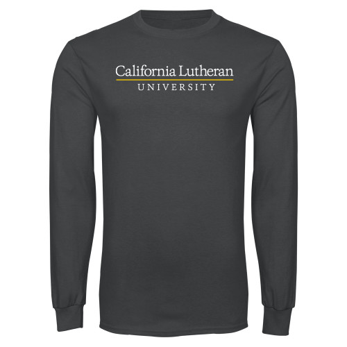  Charcoal Long Sleeve T Shirt - Cal Lutheran Institutional
