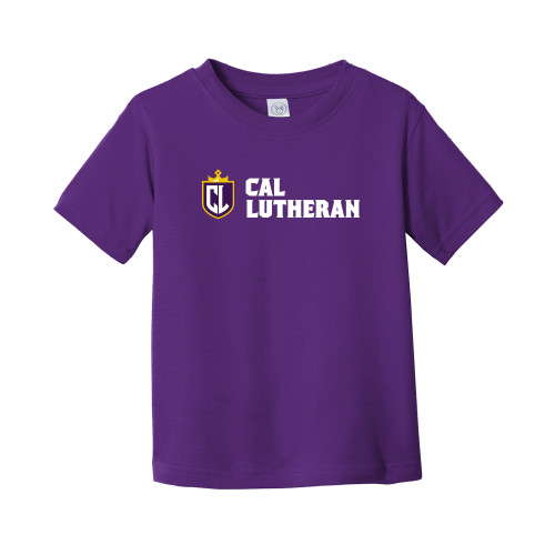  Toddler Purple T Shirt - Cal Lutheran Shield