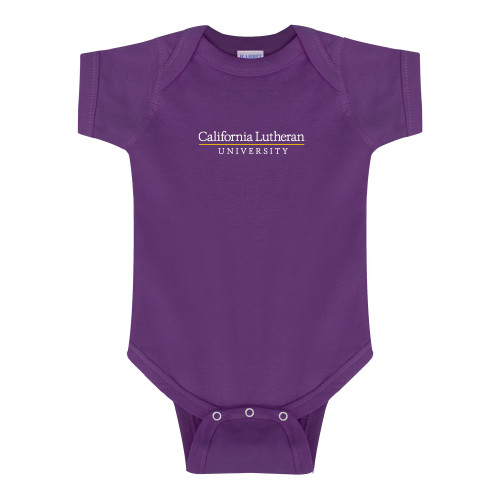  Purple Infant Onesie - Cal Lutheran Institutional