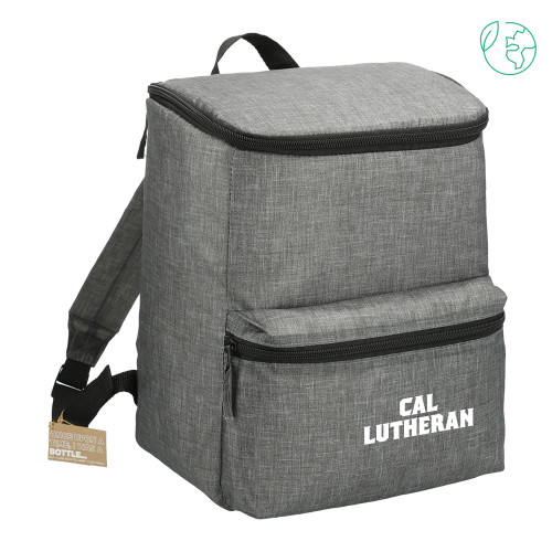  Excursion Charcoal Recycled 20 Can Backpack Cooler - Cal Lutheran Stacked