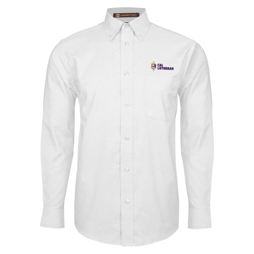  White Oxford Long Sleeve Shirt - Sword and Shield Cal Lutheran