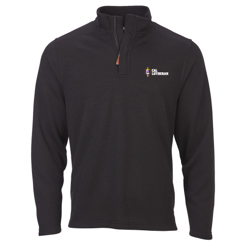  Boxercraft Black Sullivan 1/4 Zip - Sword and Shield Cal Lutheran