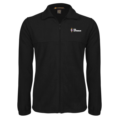  Black Fleece Full Zip Jacket - Sword and Shield Cal Lutheran