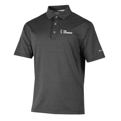  Columbia Black Sand Tee Polo - Sword and Shield Cal Lutheran