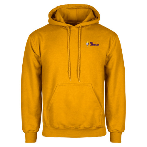  Gold Fleece Hoodie - Sword and Shield Cal Lutheran