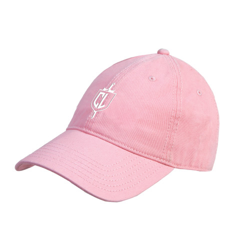  Pink Unstructured Adjustable Low Profile Cap - CL Sword and Shield