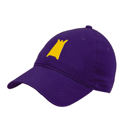  Purple Unstructured Adjustable Low Profile Hat - CL Enormous Luther