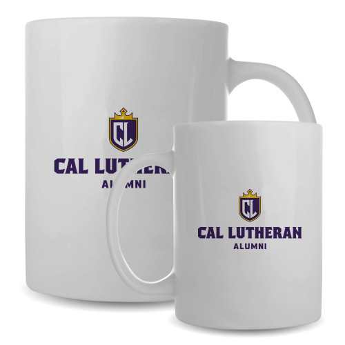  Full Color White Mug 15oz - Cal Lutheran Alumni