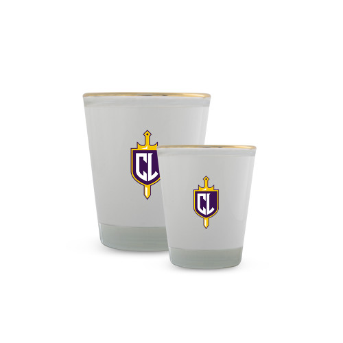  Full Color Shot Glass 1.5oz - Sword and Shield CL