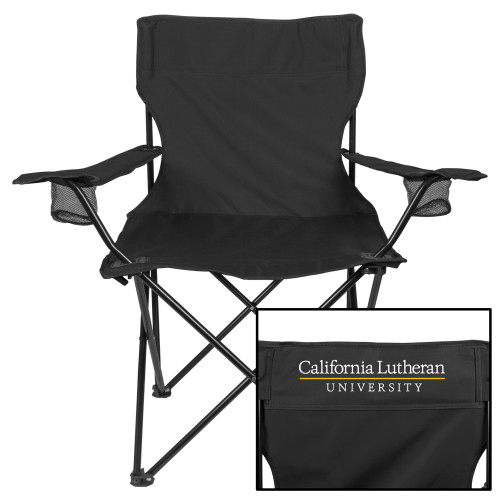  Deluxe Black Captains Chair - Cal Lutheran Institutional