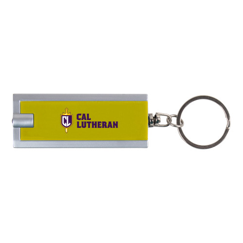  Turbo Gold Flashlight Key Holder - Sword and Shield Cal Lutheran