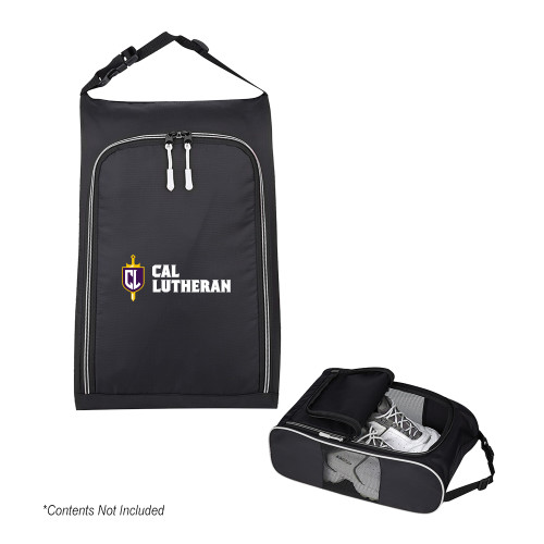  Crosstown Side Mesh Black Shoe Bag - Sword and Shield Cal Lutheran